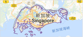 Geographic Location of Singapore