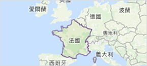 法國地理位置